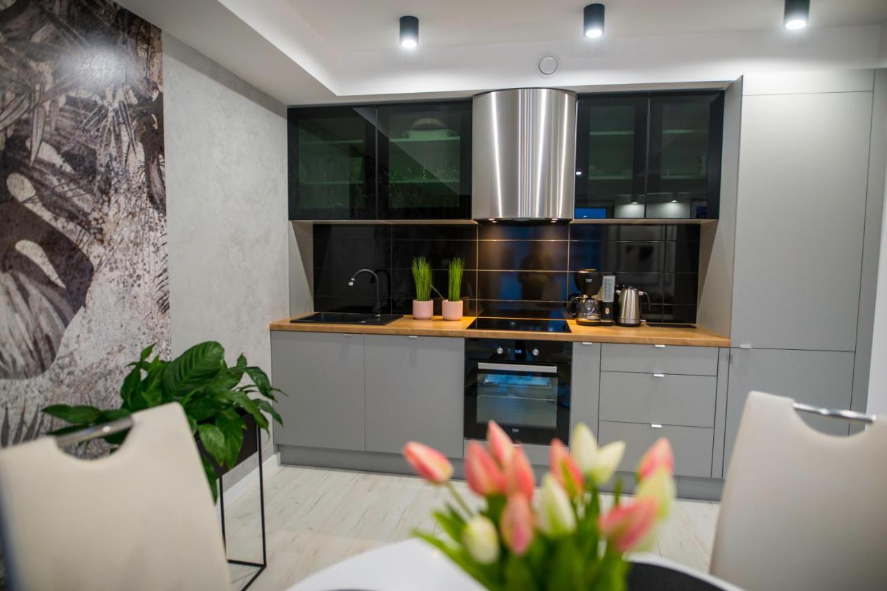 Nowoczesny Apartament Na Warmii I Mazurach Z Garazem Biskupiec  Bagian luar foto