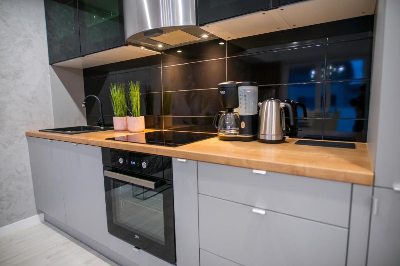 Nowoczesny Apartament Na Warmii I Mazurach Z Garazem Biskupiec  Bagian luar foto